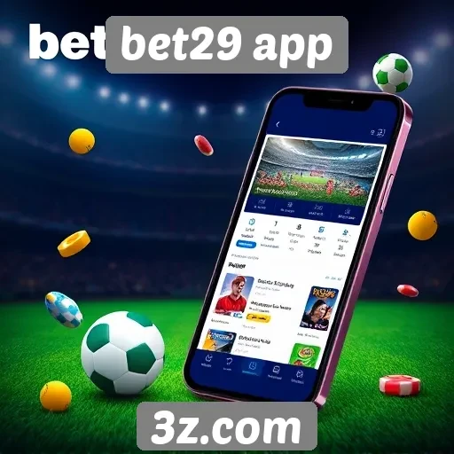 Variedade de jogos oferecidos no bet29 app